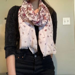 LOFT Paisley/Floral Scarf